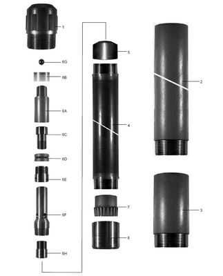 Triple Barrel Rifle 3C 4C 6C 8C 10C Diamond Drill Tools