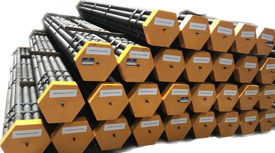 คุณภาพ 3m ยาว ความแข็งแรงสูงแม่นยํา Threaded สายสาย Core Drill Rod สําหรับการสํารวจ โรงงาน