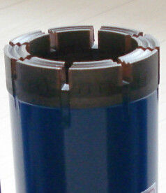 Impregnated diamond core drilling Bit PQ , PQ3 series 8 , 14mm , 16mm ...