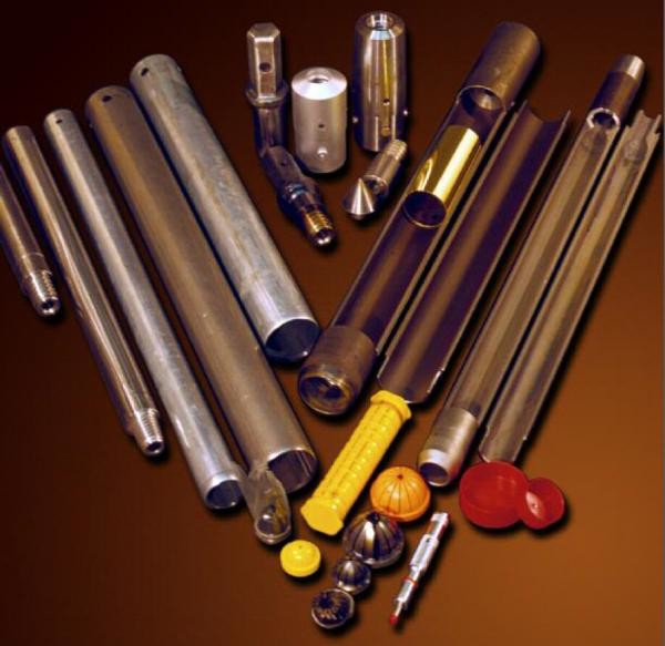 SPT Split Tube Sampler กับ PVC Coreliner สําหรับการทดสอบดิน
